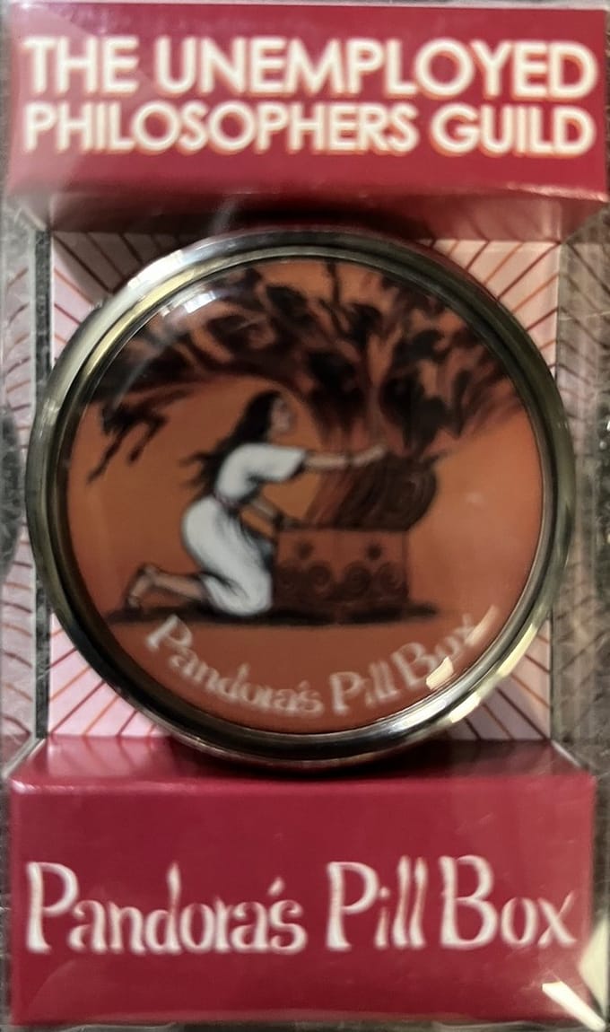 Pillendoos Pandora's Pill Box rond - 814229003984