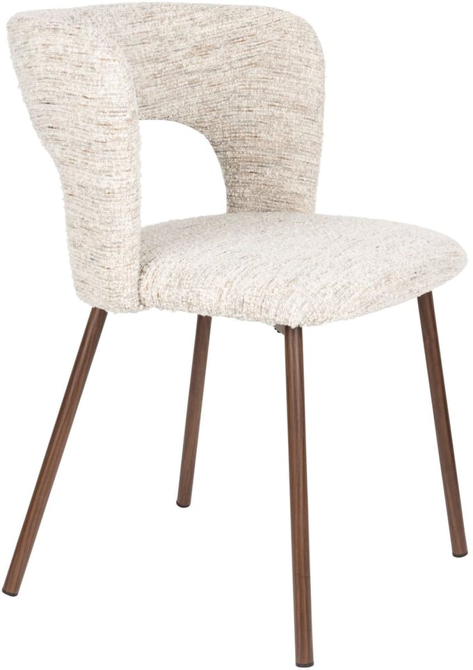 Housecraft Living Chelsea Eetkamerstoelen Beige - Set van 2