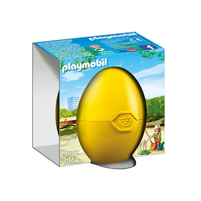 PLAYMOBIL Easter Eggs Dierenverzorger met alpaca - 4944