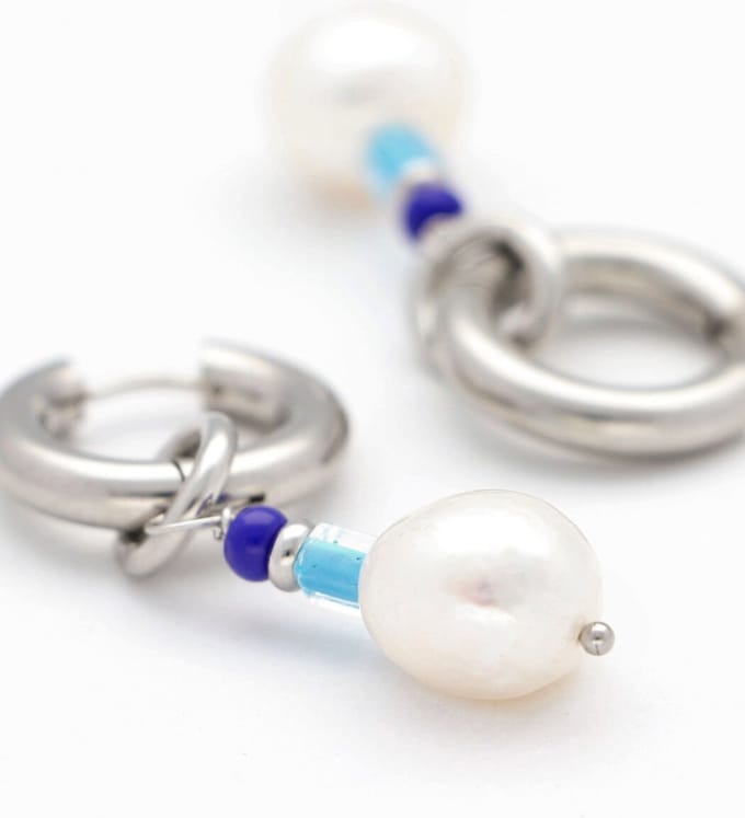 Notre-V Ss23 Earring New Collection Sieraden Dames - Zilverkleurig - Maat ONESIZE