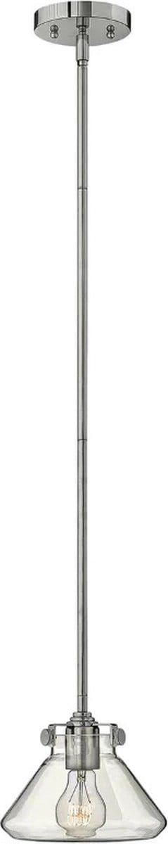 Hinkley LED Hanglamp Congress | 1X E27 Max 60W | Dimbaar | Chrome