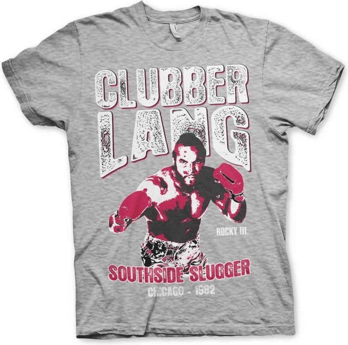 Rocky Heren Tshirt -S- Clubber Lang Grijs