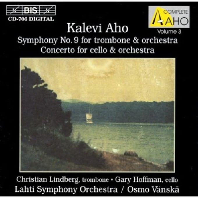 Gary Hoffman, Christian Lindberg, Lahti Symphony Orchestra, Osmo Vänskä - Aho: Symphony No.9 For Trombone & Orchestra (CD)