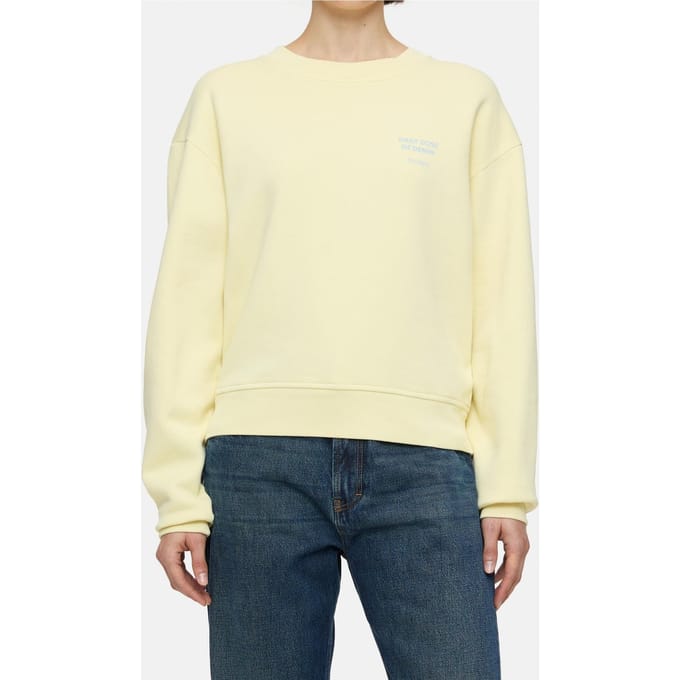 Closed Printed Crewneck Vanilla Beige Größe: XS | Pullover Outlet | Damen | Braun