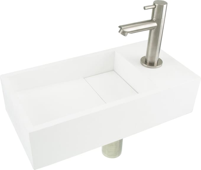 DIFFERNZ SOLID FONTEINSET 360X185X90MM WIT