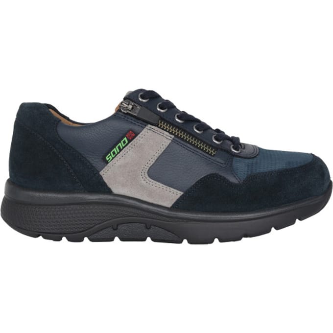 Mephisto Sano Amory - heren rollende wandelsneaker - Blauw - maat 38.5 (EU) 5.5 (UK)