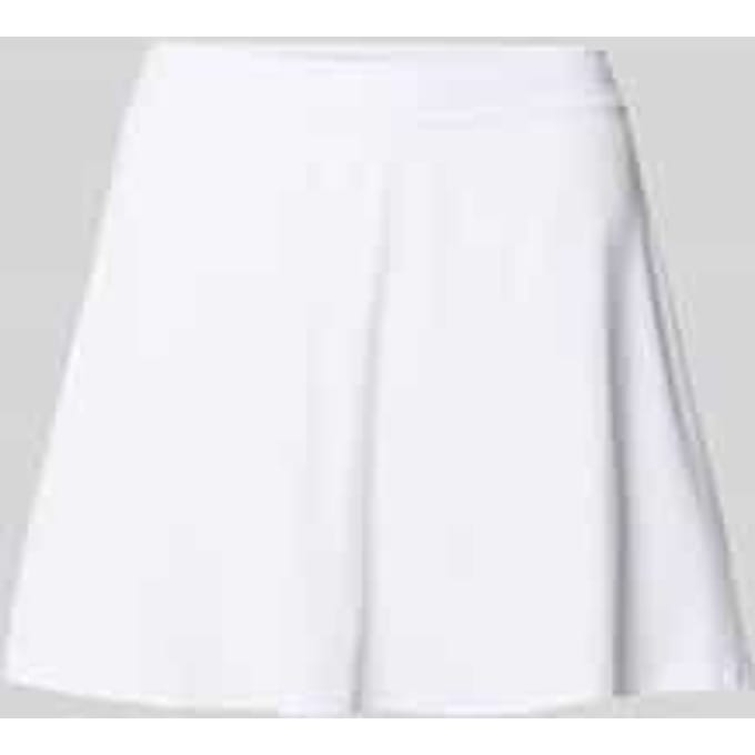 Nauwsluitende sport mini-rok met logo in band