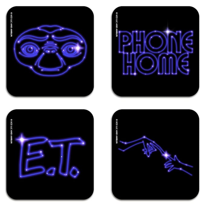 E.T. the Extra-Terrestrial E.T. Coaster Set