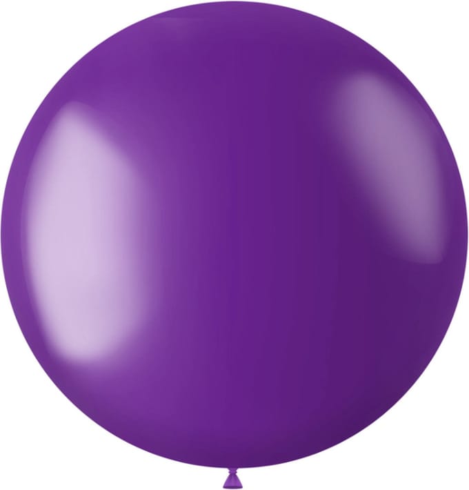 Ballon XL Radiant Violet Purple Metallic - 78 cm