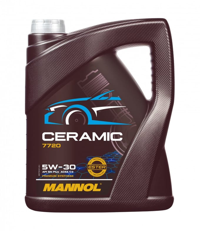 Mannol 5W30 Ceramic Vol Synthetische motorolie | 5 liter | De Oliereus