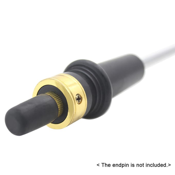 5 stuks eindpen rubberen tip dop beschermer voor cello gray