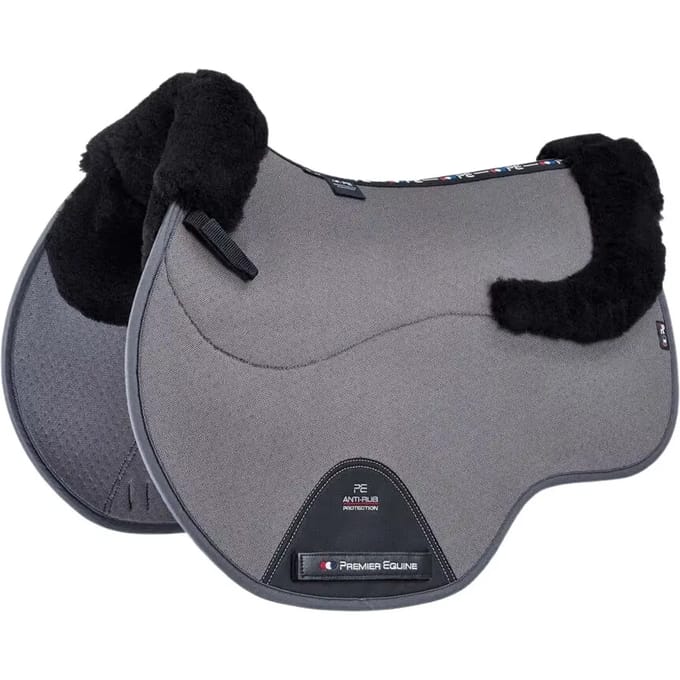 Premier Equine Cc Air-tech Shockproof Merino Wool Jump Zadeldekje Zwart Full