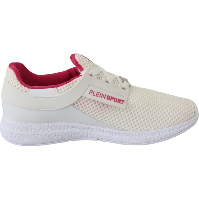 Plein Sport Vrouwen Wit Polyester Runner Becky Sneakers Schoenen