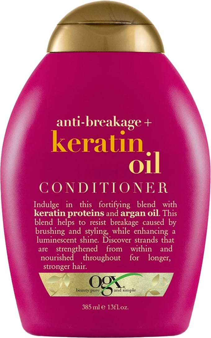 OGX Keratin Oil - Haarversterkende Conditioner - Arganolie, 385 ml