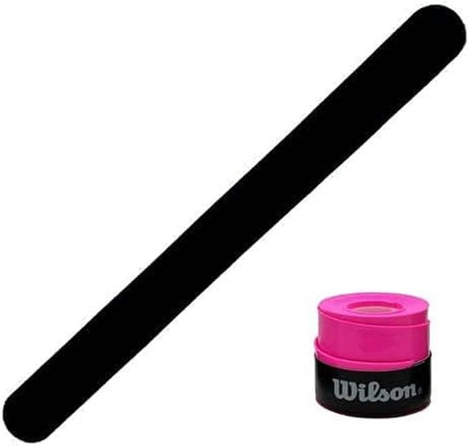 Transparante Padel Racket Beschermhoes Set met Framebescherming en Overgrip