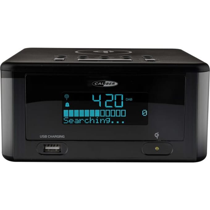 Caliber HCG010QIDAB-BT - Wekkerradio met bluetooth en Dab+ ontvangst - Zwart