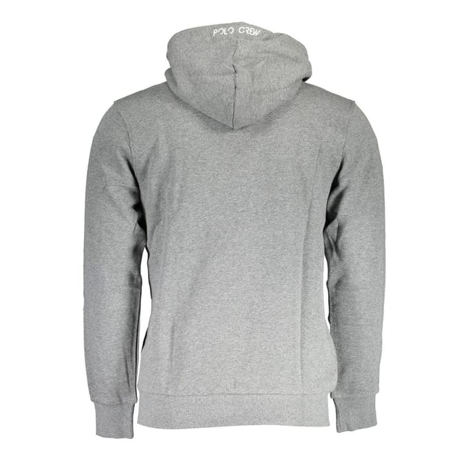 La Martina Grigio Katoenen Heren Sweatshirt