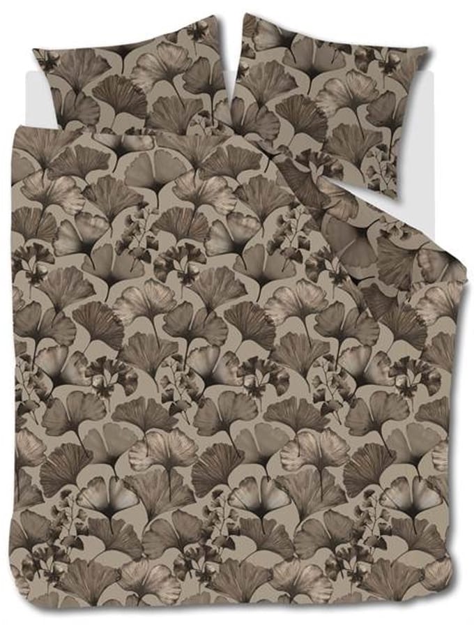 Beddinghouse Presca Dekbedovertrek - Extra breed - 260x200/220 cm - Zand