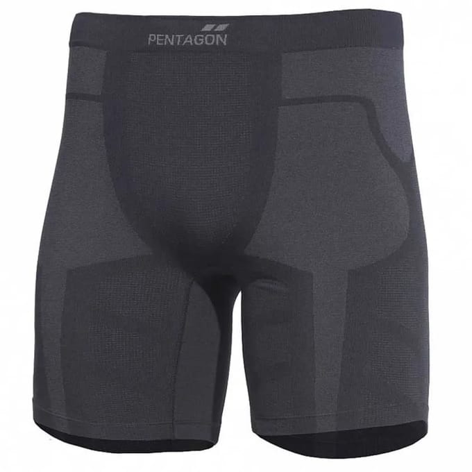 Pentagon Plexis Basislaag Shorts Zwart,Grijs XS-M Man