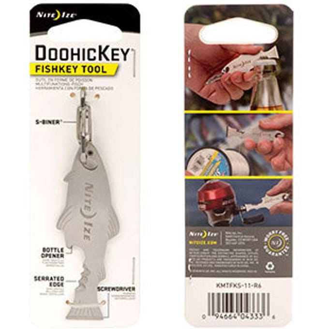 NITE IZE Doohickey  FishKey Key Tool - stainless