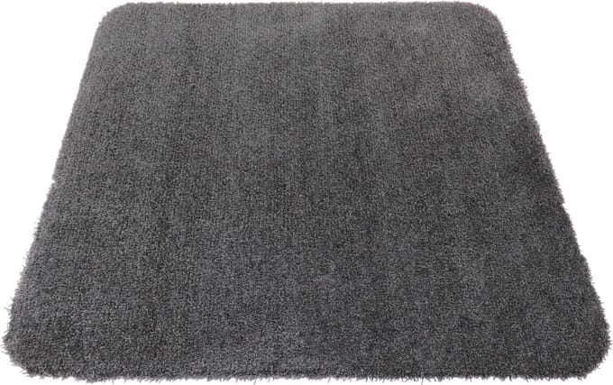 PRIMA - Soft - Badmat - Hangend - WCmat - zwart - antraciet - 60x60cm - antislip