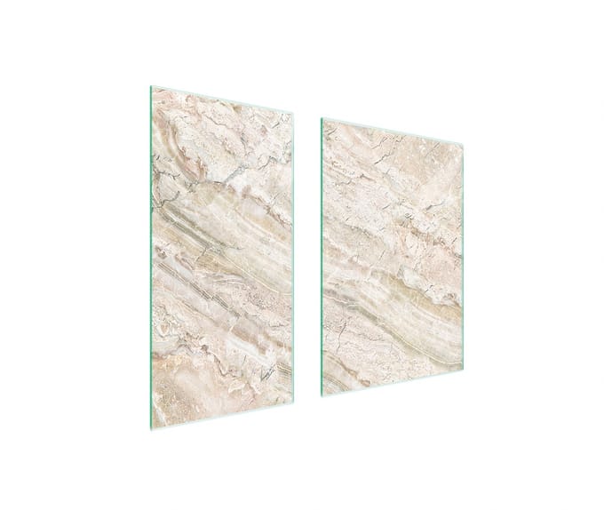 TMK ArtDeko - Snijplank - 75x52 cm - Glas - Marmereffect