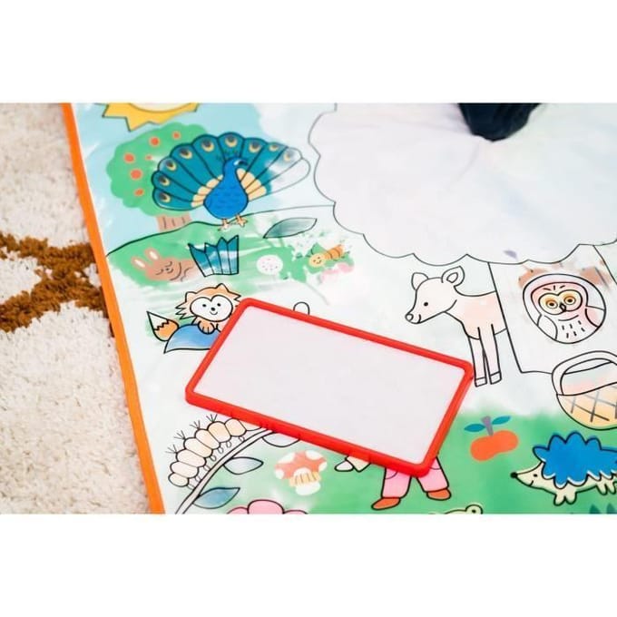 Creatieve activiteit - NATHAN - Coloréo Baby - Kleuren met water, mat en geschikte stiften