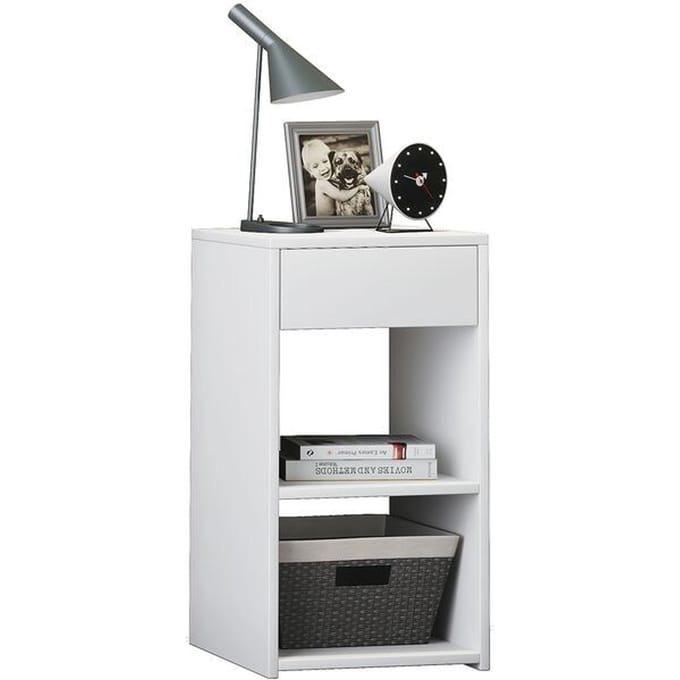 Nachtkastje Bijzettafel Lade Console Boxspring Nachtkastje Sledo Maxi