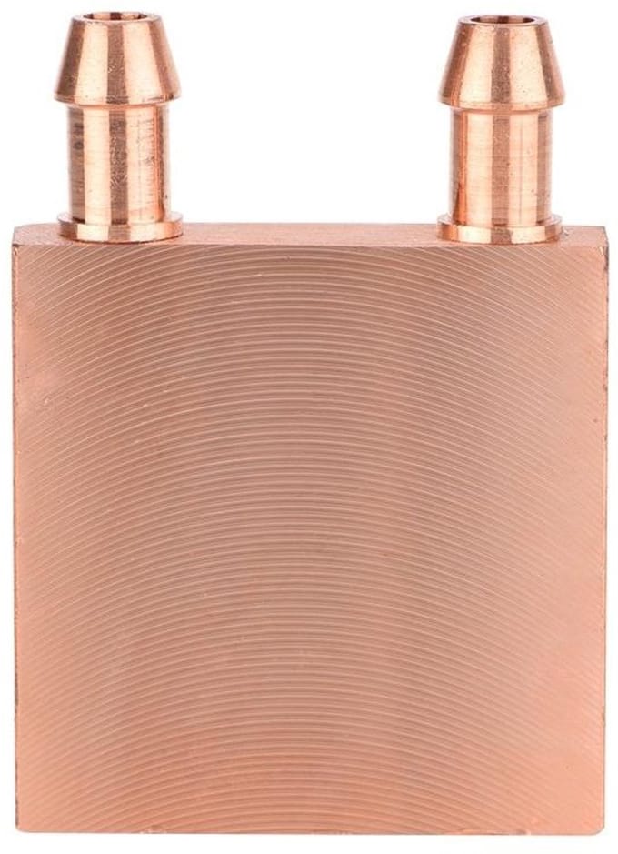 Dailygoody - Waterkoeling - Copper Heatsink - Compact formaat - Koeling systeem - Voor desktop - 40 x 40 x 10 mm
