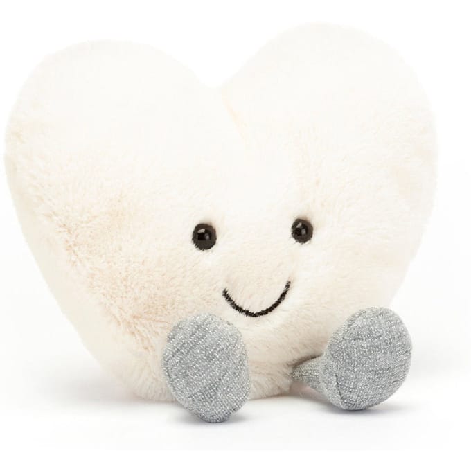 Jellycat knuffel Amuseable Cream heart
