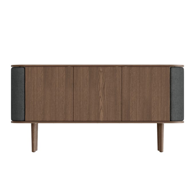 UMAGE Treasures Sideboard met 3 deuren - shadow - eiken donker