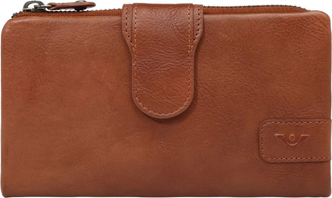 VOi Portemonnee Dakota Rabia Wallet Cognac Lichtbruin