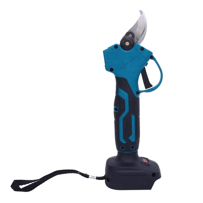 Draadloze Elektrische Snoeischaar Draagbare Borstelloze Snoeischaar Takkensnijder voor BL1840 Batterij blue