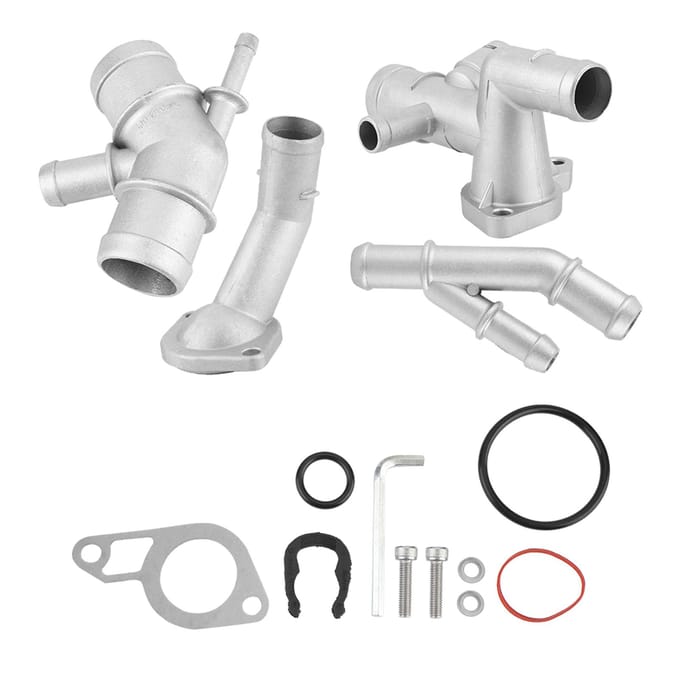 Gegoten Aluminium Thermostaathuis Waterpijp CNC voor MK4 1.8T