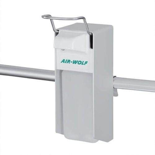 AIR-WOLF Wandzeepdispenser met bedieningshendel - 500 ml - RVS Wit