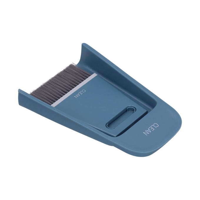 Ensemble de mini-balais et pelle à poussière pour bureau, brosse de nettoyage à main, outil de nettoyage pour usage domestique blue