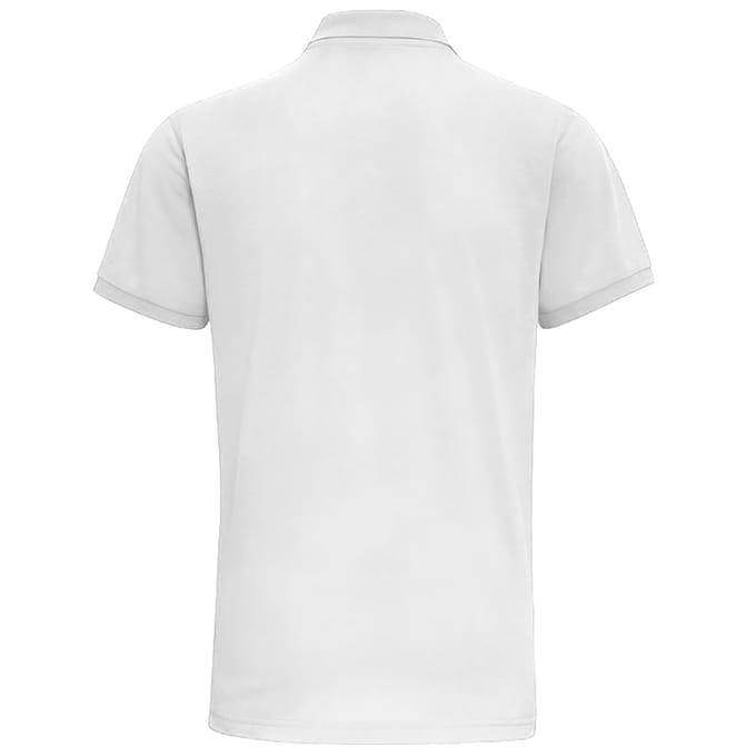 Asquith & Fox Heren Poloshirt met korte mouwen Prestatiemengsel (Wit)