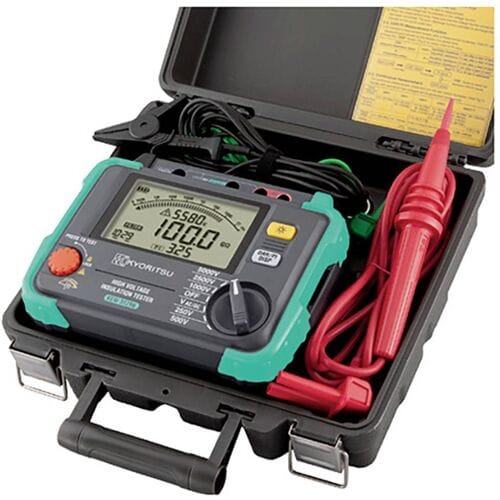 Kyoritsu KEW-3125B Isolatiemeter 250 V, 500 V, 1000 V, 2500 V, 5000 V 1 TΩ