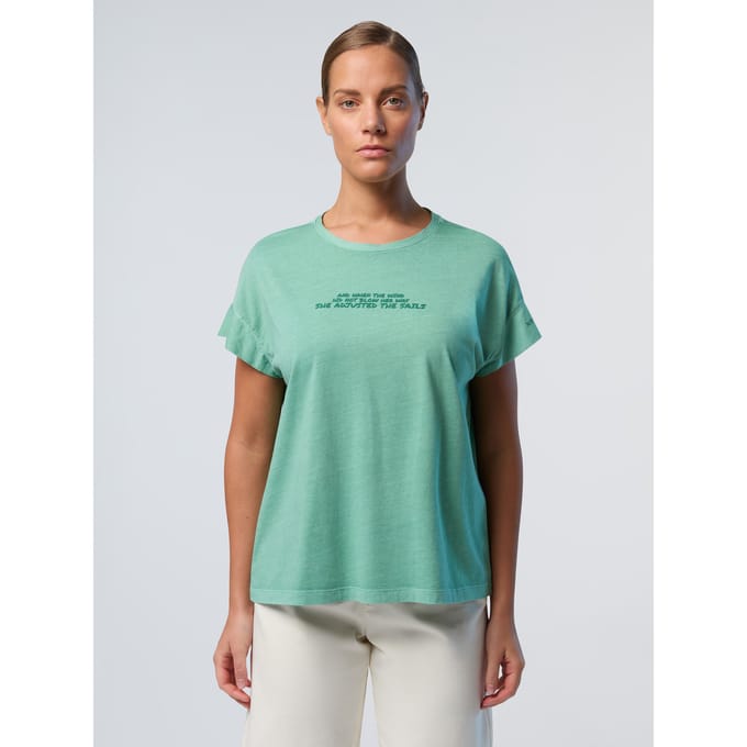 T-shirt met opdruk voor dames North Sails