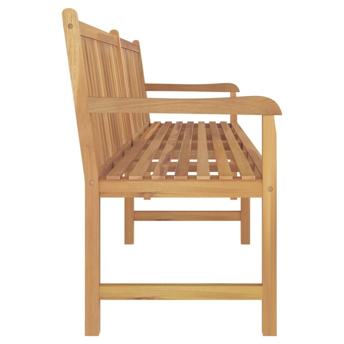 vidaXL - Tuinbank - 228 - cm - massief - teakhout