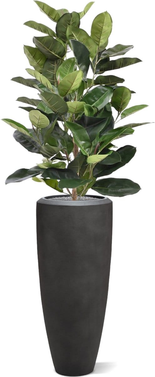 Elastica Robusta kunstplant 120cm - groen