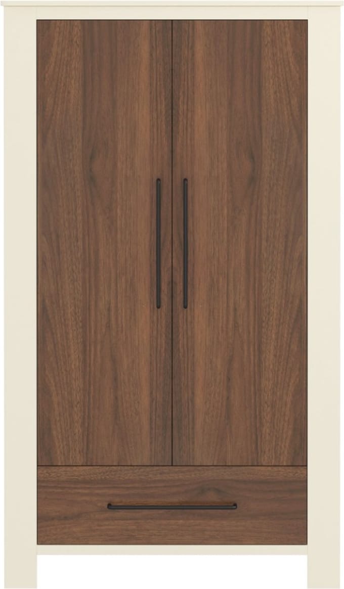 Born Lucky ® Kledingkast Dallas Walnut