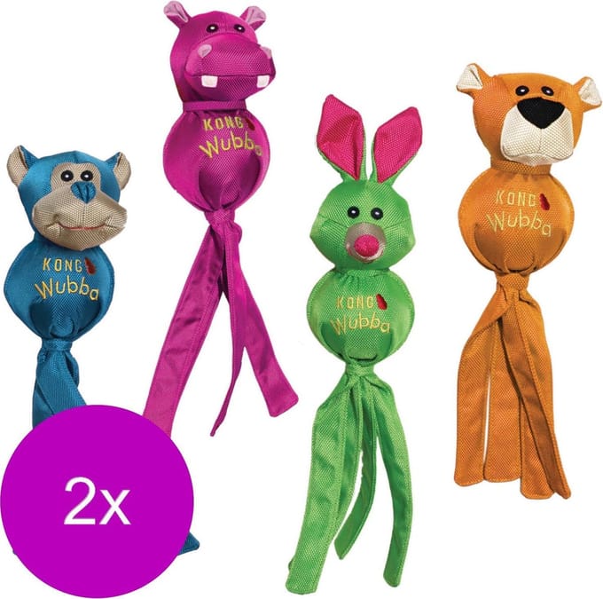 KONG Bal Kong wubba ballistic friend small/medium - 2 ST