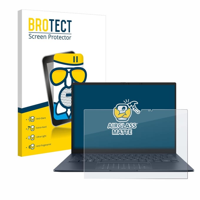 BROTECT - Screenprotector voor ASUS ZenBook 14 OLED UX3405 Touch - Folie Beschermfolie Beschermglas matte