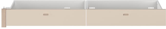 Vente-unique Bedframe hout beige, natuurlijk licht 140 x 190 cm