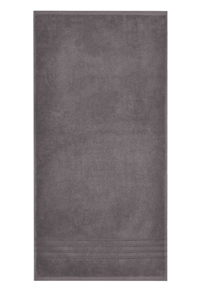 Handdoek Milano 50x100 antraciet - SCHIESSER Home 50*100