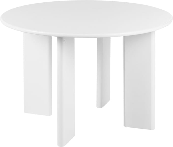 COSMO - Ronde eettafel - Wit - 100 cm - MDF