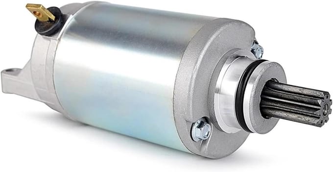 Starter Motor - Startmotor Motorfiets - Motor Starten - Waterdicht Ontwerp - 300 g - Zwart