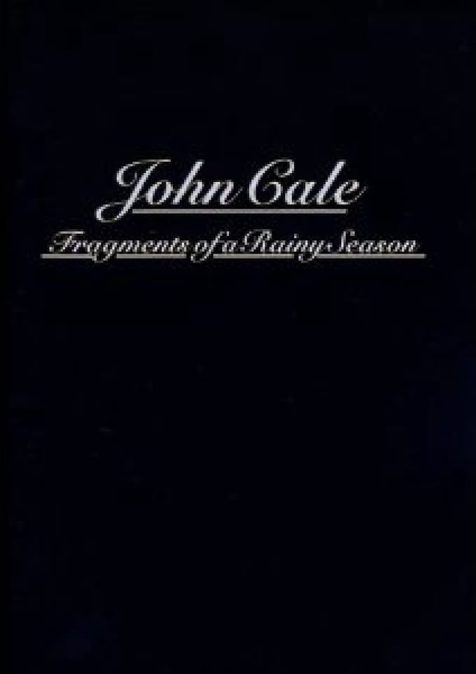 John Cale - Fragments Of A Rainy Season (DVD)