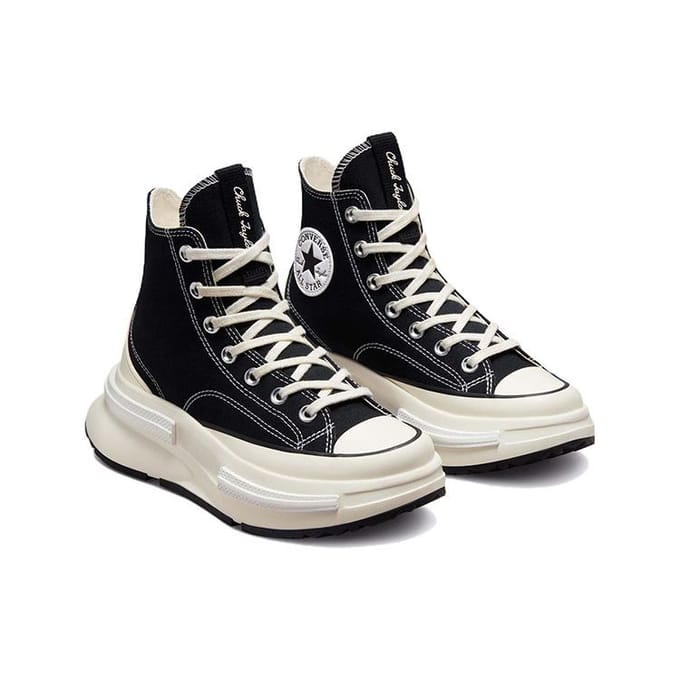 Converse Run Star Legacy CX High Zwarte Unisex Sneakers Egret Wit A00869C 44 black